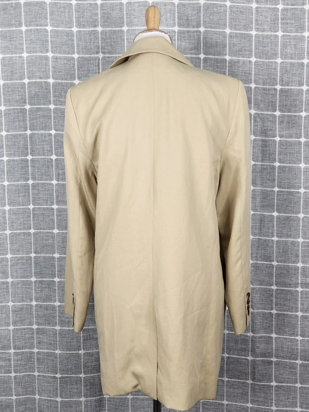 Emerson Fry Double-Breasted Beige Blazer - Picture 7 of 9